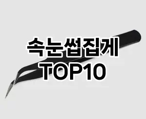 [리얼리뷰]속눈썹집게 추천 순위  TOP10 구매가이드 2025년 7월 5주차