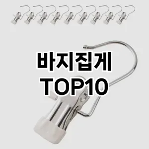 [핫딜안내]바지집게 추천 순위  TOP10 구매가이드 2025년 9월 5주차