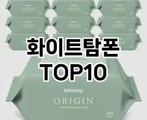 [리얼후기]화이트탐폰 추천 순위  TOP10 구매가이드 2025년 10월 4주차