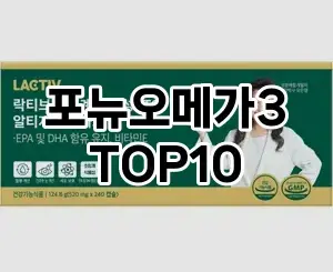[특가제품]포뉴오메가3 추천 순위  TOP10 구매가이드 2025년 12월 2주차