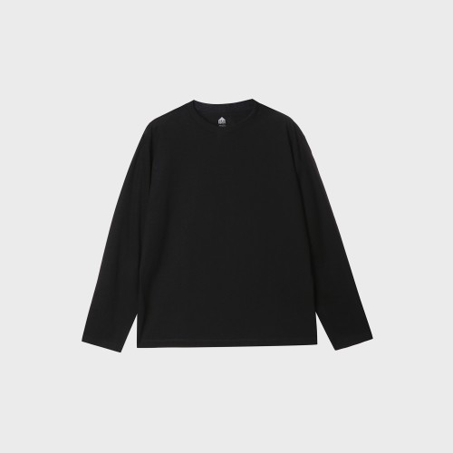 베이직하우스 면 긴팔 티셔츠 2팩 20수 30수