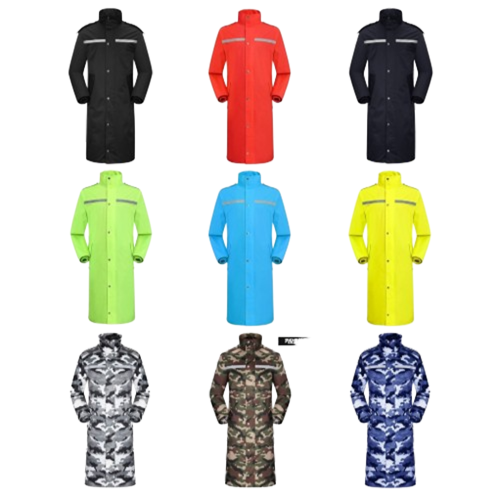 L-4XL 비옷 우비 성인 오토바이 남자 배달 레인 우의 코트 배달원 라이더 빅사이즈