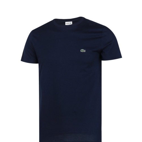 라코스테 남성 반팔티셔츠 크루넥 기본티 네이비 TH6709-166