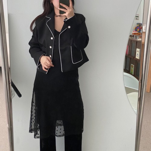 시스루레이어드원피스 뷔스티에 레이스 레이어드나시원피스