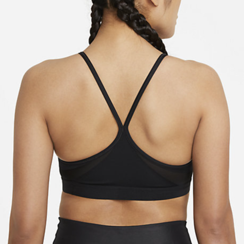 나이키 스포츠브라 인디 브라탑 라이트서포트 블랙, XL