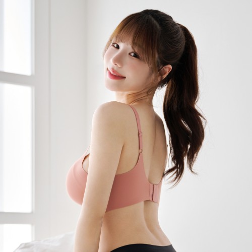 이너리즘 스트랩 후크 심리스 브라 1+1 노와이어 스포츠 브라탑 여자 속옷