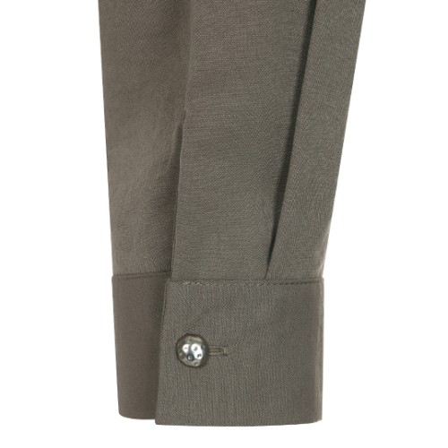 예시카 소프트 자수 배색 스트링 셔츠 블라우스 YJ7BL312