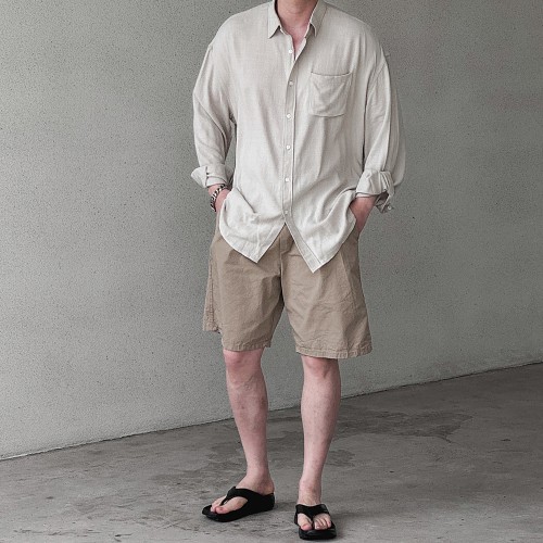 치노팬츠 남자면반바지 남자버뮤다팬츠