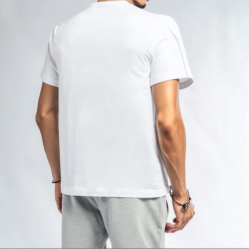 타미힐피거 로고 그래픽 남녀공용 반팔 티셔츠 09T4509화이트, XL