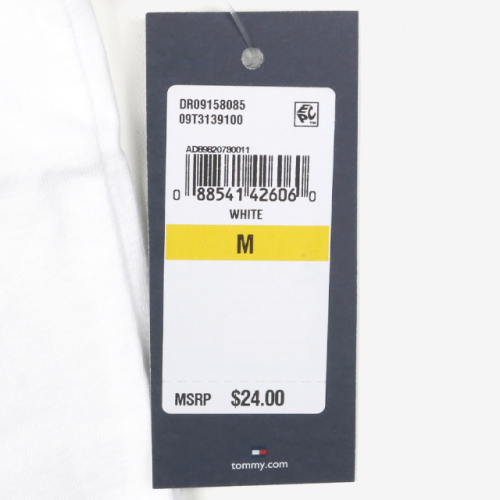 타미힐피거 코어 플래그 반팔티 09T3139-100