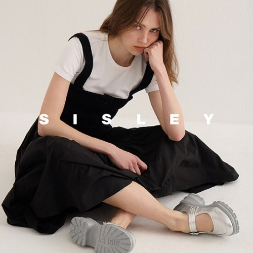 시슬리 25SS 천연양가죽 메리제인스니커즈