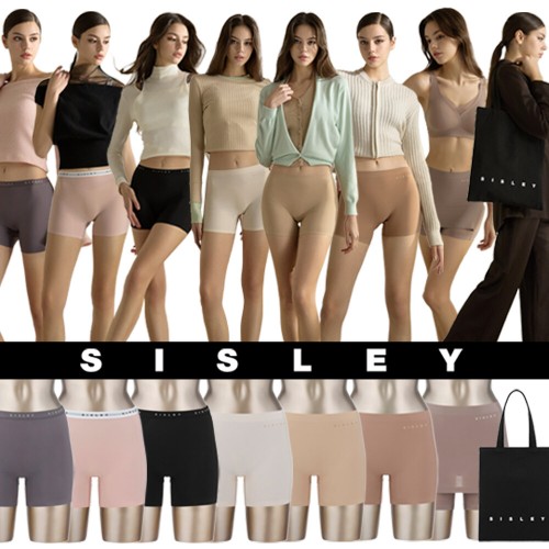 (한정수량 최종가) 시슬리 에티켓 퓨징 네모팬티 7종 + 쇼퍼백