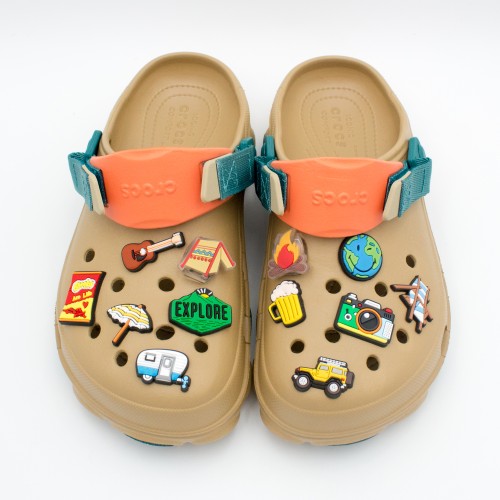 크록스 캠핑 지비츠 등산 여행 백패킹 LED 세트