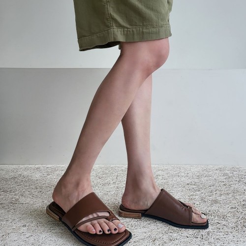 올리나 여성 토루프 샌들 모던 디자인 여름 편한 데일리샌들