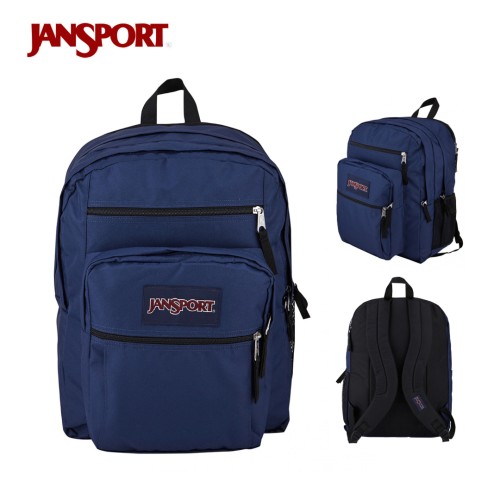 잔스포츠 빅 스튜던트 백팩 여성 남성 데일리 34L 대학생 고등학생 중학생 가방 네이비