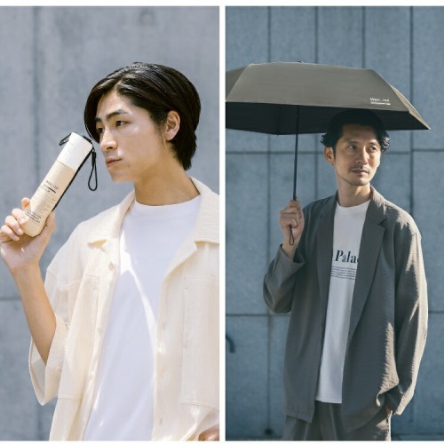 Wpc IZA 초경량 슬림 접이식 우산 양우산 일본양산 UV차단 블랙