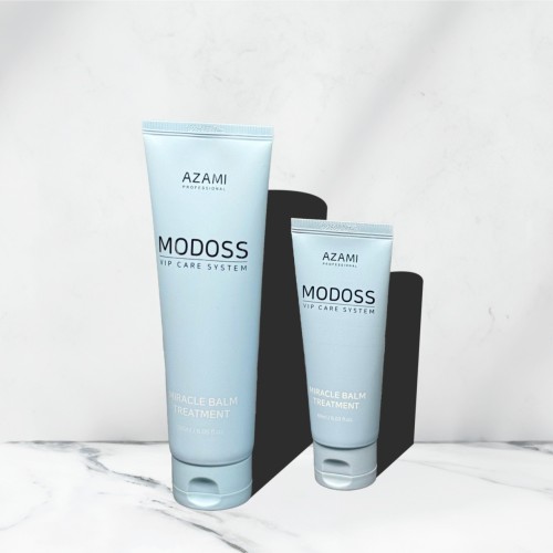 아자미 모도스 미라클 밤 헹구지 않는 노워시 헤어 극손상 트리트먼트 180ml, 1개